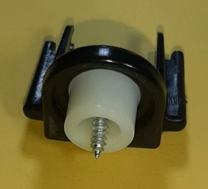 GI Joe 1984 Killer Whale Hovercraft Unbroken Vehicle Part Wheel Swivel Assembly - Picture 1 of 3