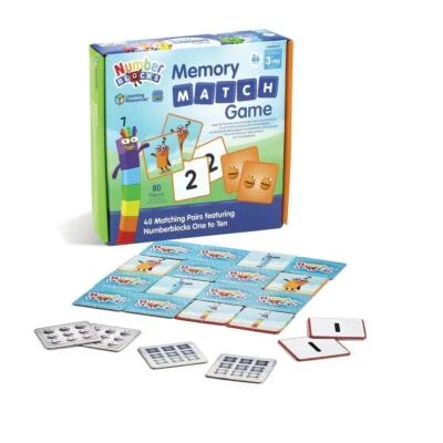Learning Resources Numberblocks Memory Match Game - Image 1 of 4