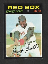 {f0} #9 George Scott Red Sox VG 1971 Topps