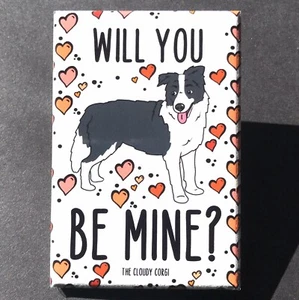 Border Collie Dog Magnet Valentines Day Gifts and Holiday Home Decor - Picture 1 of 12