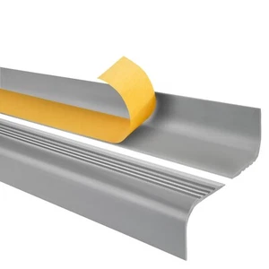 Quest Treppenkantenprofil Selbstklebend 52x40mm ️PVC Kantenschutz 80-200cm Rund - Bild 1 von 16