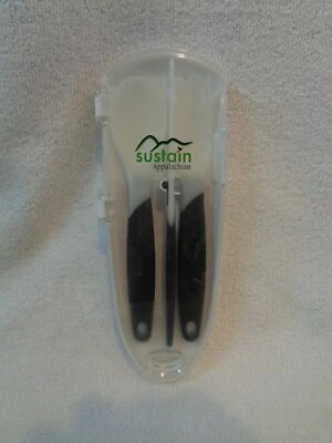 SUSTAIN  Travel Cutlery Kit  Reusable  BPA Free  Utensils  Mess Kit  Camping - Image 1 of 3