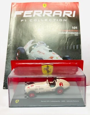 CENTAURIA FERRARI F1 COLLECTION FERRARI 375 INDIANAPOLIS 1952 JOHNNIE PARSONS - Immagine 1 di 2