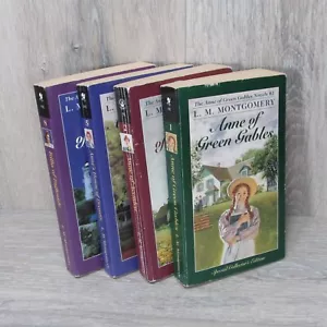 Anne of Green Gables 4 PB Book Lot. Complete Book 1,2,5,8 by L.M. Montgomery - Picture 1 of 6