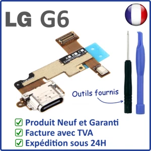 SCHALTTAFEL LADEANSCHLUSS FLEX USB UND MIKROFON VON LG G6 + WERKZEUGE - Bild 1 von 5