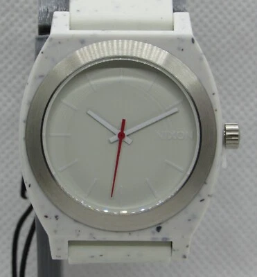 NWT Unisex Nixon "Time Teller OPP" Recycled Ocean Plastic Quartz Watch - Running - Image 1 of 4