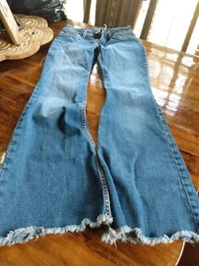 Wrangler Jeans Youth Kids Teen Size 0 Flared Leg - Picture 1 of 4