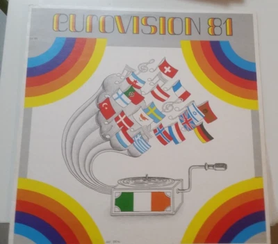 EUROVISION 81 RARE  ISRAELI  LP HABIBI bucks fizz JEAN GABILOU sheba LENA bjorn - Image 1 of 2