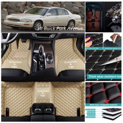 Handmade Fit for Buick Park Avenue 1998-2012 Car Floor Mats Auto Carpets Custom - Image 1 of 4