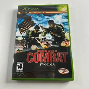 World War II Combat Iwo Jima (Xbox 2006 NTSC-U/C) Game Complete W/ Manual Sealed - Picture 1 of 7