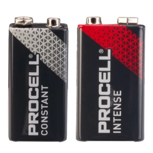 DURACELL INDUSTRIAL PROCELL 9V PP3 ALKALINE SMOKE ALARM MN1604 BATTERIES LOT - Picture 1 of 1