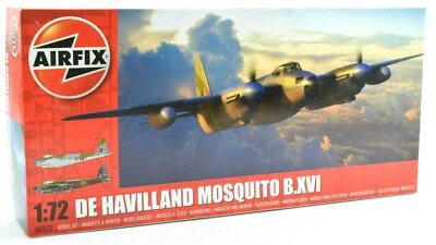 Airfix De Havilland Mosquito B.XVI 1:72 Scale Plastic Model Airplane A04023 - Image 1 of 3