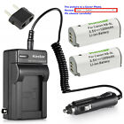 Kastar Battery Travel Charger for Canon NB-9L NB9L CB-2LB & Canon IXY 50S Camera
