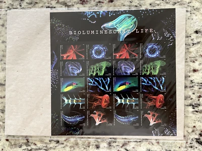 2018 #5264-5273 Bioluminescent Life Full Pane Sealed - Image 1 of 2