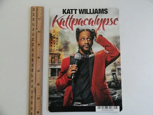 KATT WILLIAMS: KATTPACALYPSE - BLOCKBUSTER VIDEO BACKER CARD 5"X8"  - Bild 1 von 3