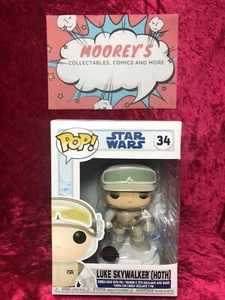 Star Wars: Across The Galaxy - Luke Skywalker Hoth Pop! Vinyl without pin #34 - Picture 1 of 7