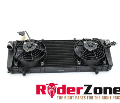 2004 - 2008 APRILIA RSV1000R VENTILADORES DE RADIADOR SISTEMA DE REFRIGERAÇÃO PRETO RETO - Imagem 1 de 4