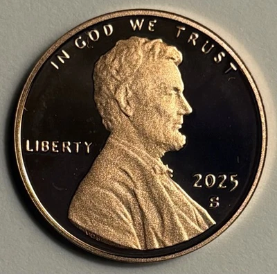 2025-S Lincoln Cent GEM Proof (Red): Uncirculated. Coin Shown Is Being Sold - Image 1 of 4