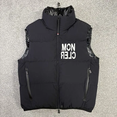 Chaleco Moncler Grenoble Nantaux Negro Talla 3 Grande 100% Auténtico Foto 1 de 4