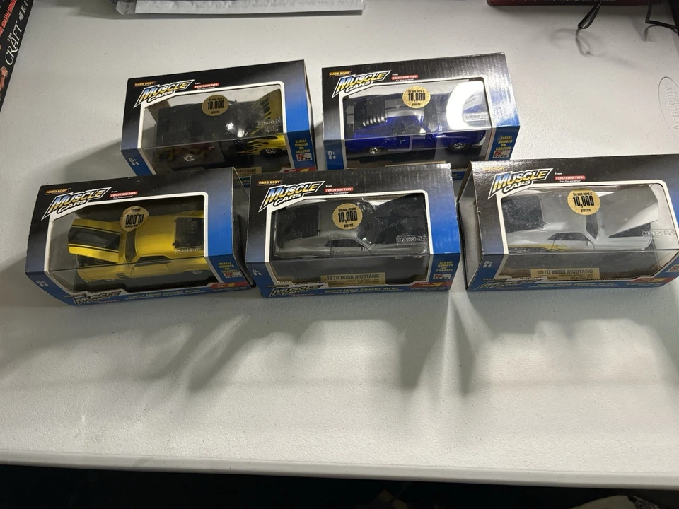 Vintage TootsieToy 1/32 Hard Body Muscle Cars Lot Of 5 New - Image 1 of 4
