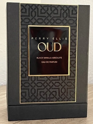 Raro descatalogado PERRY ELLIS OUD NEGRO VAINILLA ABSOLUTO.  Foto 1 de 4