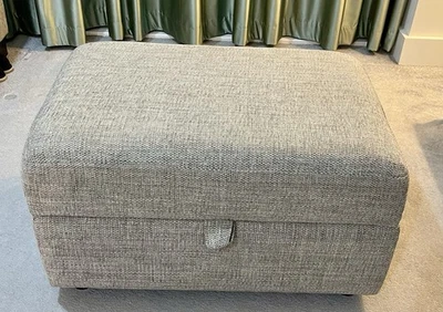 DFS Euphoria Footstool with Storage - Excellent Condition - Image 1 of 2