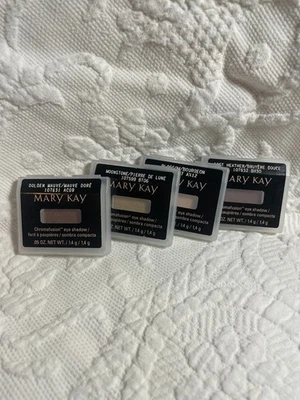 NEW MARY KAY CHROMAFUSION EYE SHADOW BLOSSOM SOFT HEATHER GOLDEN MAUVE MOONSTONE - Image 1 of 2