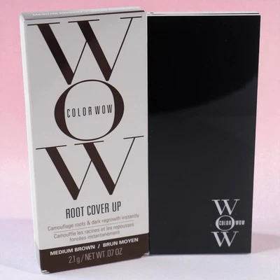 New Color Wow Root Cover Up Medium Brown Hair Powder Touch Warm Brunette - Image 1 of 4