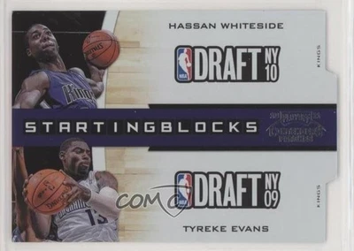 2010 Playoff Contenders Patches Silver Die-Cut /299 Hassan Whiteside Rookie RC - Image 1 of 2