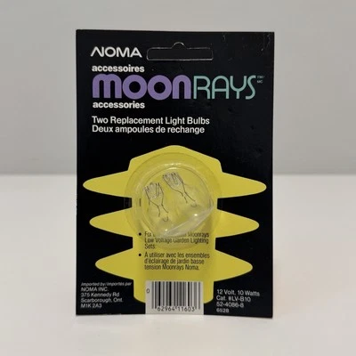 Moonrays Low Voltage Replacement Light Bulbs Clear 2 Pack 12V 10 Watt 52-4086-8 - Image 1 of 2