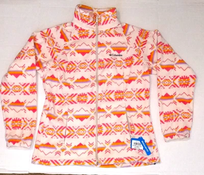 Chaqueta polar Columbia para mujer talla L multicolor estampado azteca nueva con etiqueta Foto 1 de 4