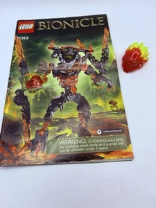 Lego Bionicle Lava Beast 71313 Helmet and manual only - Picture 1 of 4