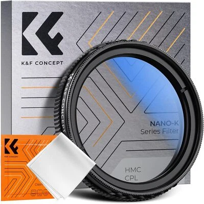 K&F Concept 40mm CPL Circular Polarizer Filter for Vantrue E1 E2 E3 E1 Lite - Image 1 of 4