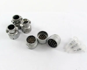 Menge (3) ITT Kanone GK-12-22C 5/8 Standard K Stecker - Bild 1 von 5