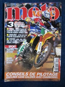 MOTO VERTE 242 Essai KAWASAKI KLE500 HUSQVARNA 125 Motorcycle Bike Motorrad 1994 - Imagen 1 de 1