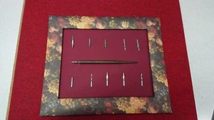 SET PENNA CON PENNINI DA CHINA VINTAGE PENS NIB 01 - Picture 1 of 1