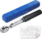 UYECOVE 1/4-Inch Drive Click Torque Wrench, Dual-Direction 1/4-Inch, Blue 