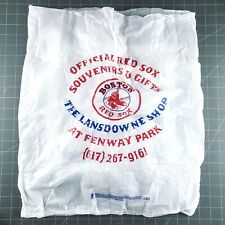 Boston Red Sox Shopping Bag 1990s Fenway Park Lansdowne Souvenir Gift Shop A4272