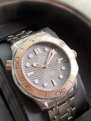 Omega Seamaster Diver 300M 42mm Titanio Tántalo Hombre Reloj Caja/Papel/Manual Foto 1 de 4