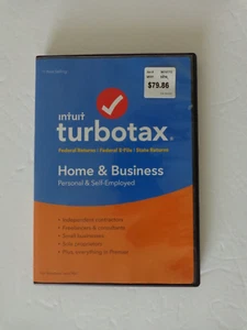 2018 Turbotax Home & Business Federal & State CD PERSONAL & SMALL BUSINESS - Picture 1 of 5