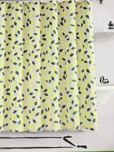 Kate Spade Fabric Shower Curtain - Lemon Toss - Picture 1 of 2