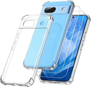 Coque De Téléphone Avec Protection Écran Pour Google Pixel 9 Pro XL 9 Pro 8A 7A - Photo 1 sur 32