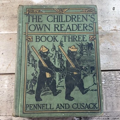 1929 Antique Children's Textbook "The Children's Own Readers" Illustrated - Image 1 of 4