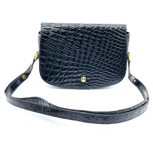 Auth Christian Dior Leather Black Flap Shoulder Bag NS040680 - Picture 1 of 19