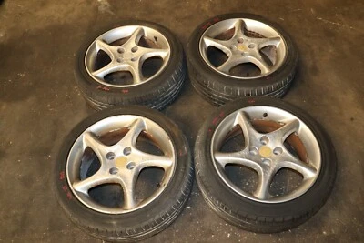 2001-2005 Mazda Miata MX5 OEM Factory 16" 4x100 Wheel sets Rim 16x6.5 ET40 Foto 1 de 4