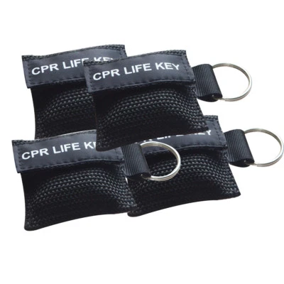 100pcs CPR Breathing Emergency Rescue Face Mask Pocket outdoor First Aid - Image 1 of 4
