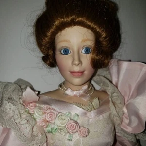 Noche en la Gala Edición Limitada. Muñeca Lenox 1992 porcelana 22" - Imagen 1 de 10