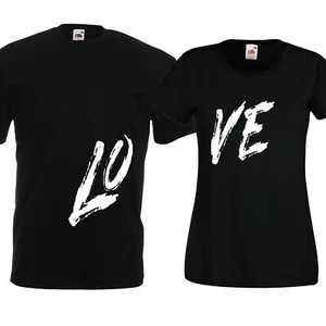 Love you San Valentín Regalo San Valentín Novia Novio San Valentín Camiseta - Imagen 1 de 4