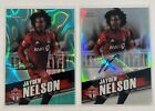 2022 Topps Chrome Mls Jayden Nelson Auto Refractor, Numbered Parallel Toronto Fc