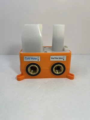 Besy Double Function Panel Pipe Connector Switch Shower Valve 3/4" Bore - Image 1 of 4